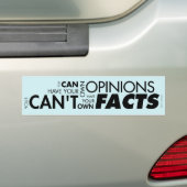 Je kunt je eigen Bumpersticker niet hebben (Op auto)