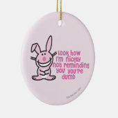 Je kunt je niet herinneren keramisch ornament (Rechts)