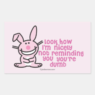 Je kunt je niet herinneren rechthoekige sticker