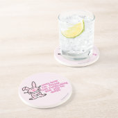 Je kunt je niet herinneren zandsteen onderzetter (Zijkant)