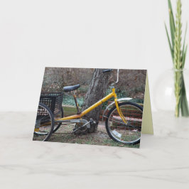 Je kunt je trike rijden als je wilt kaart