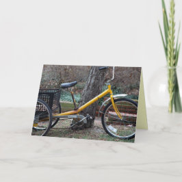 Je kunt je trike rijden als je wilt kaart