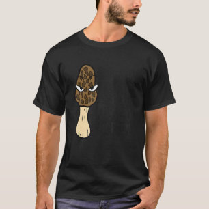 Je kunt je verstoppen, maar je kunt geen Morel Mus T-shirt