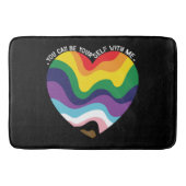 Je kunt jezelf met mij holebi transgender homo zij badmat (Voorkant)