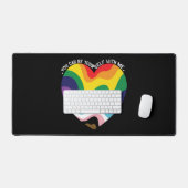 Je kunt jezelf met mij holebi transgender homo zij bureaumat (Keyboard & Muis)