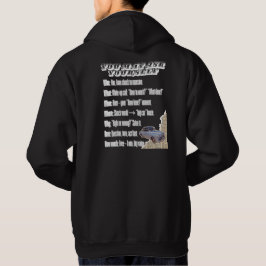 Je kunt jezelf retro 5W2H levensvraag stellen Hoodie