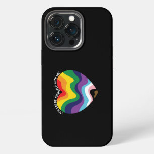 Je kunt jezelf zijn bij mij LGBT Transgender Homo iPhone 13 Pro Hoesje