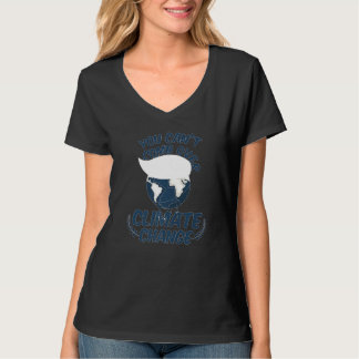 Je Kunt Klimaatverandering Natuur Niet Kammen T-shirt