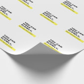 Je kunt langzaam bewegen, maar nooit stoppen, Moti Cadeaupapier (Hoek)