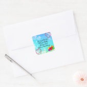 Je kunt liefde twee keer sticker voelen (Envelop)