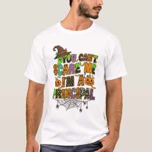 Je Kunt Me Bang Maken Directeur Halloween Pompoen T-shirt