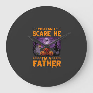 Je kunt me bang maken Vader Halloween Pompoenen Be Grote Klok