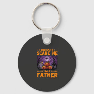 Je kunt me bang maken Vader Halloween Pompoenen Be Sleutelhanger