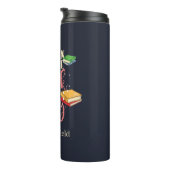 Je kunt me Boek Fairy Nerd Librarian noemen Thermosbeker (Geroteerd rechts)