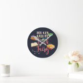 Je kunt me boekenfeeën noemen ronde klok (Huis)