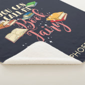 Je kunt me boekenfeiale boekworm noemen sherpa deken (3/4)