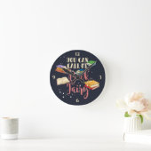 Je kunt me boekenfeiën noemen. ronde klok (Huis)