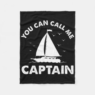 Je kunt me Captain noemen - Boating Anchor Ship Sa Fleece Deken