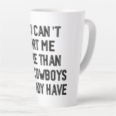 JE KUNT ME MEER DAN DE COWBOYS READRES BEHOOREN. LATTE MOK (Rechterhoek)