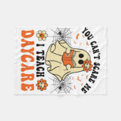 Je kunt me niet bang maken als ik les geef aan ler fleece deken (Voorkant (Horizontaal))