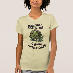 Je kunt me niet bang maken, citaat van tuinieren t-shirt