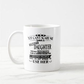 Je kunt me niet bang maken dat ik een gek shirt he koffiemok