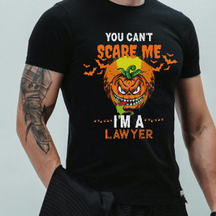 Je kunt me niet bang maken, ik ben een advocaat gr t-shirt