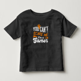 Je kunt me niet bang maken, ik ben een gamer cadea kinder shirts
