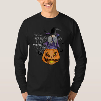 Je kunt me niet bang maken, ik ben een heks Hallow T-shirt