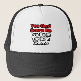 Je kunt me niet bang maken... ik heb chemo doorsta trucker pet