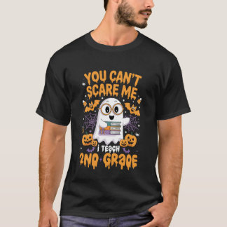 Je kunt me niet bang maken, ik leer groep 4, retro t-shirt