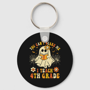 Je kunt me niet bang maken Ik leer Halloween thee  Sleutelhanger