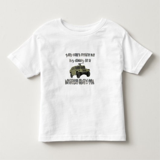 Je kunt me niet bang maken kinder shirts (Voorkant)