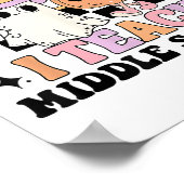 Je Kunt Me Niet E Ik Leer Op De Middelbare School  Poster (Hoek)