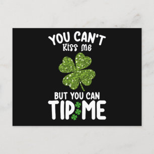 Je kunt me niet kussen, maar je kunt me stoppen me briefkaart