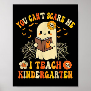 Je kunt me niet pakken, ik leer kleuters Halloween Poster