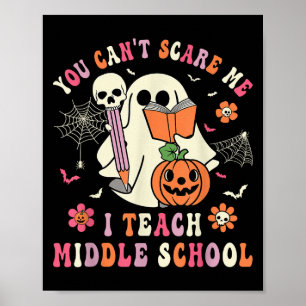 Je Kunt Me Niet Pakken Ik Leer Op De Middelbare Sc Poster