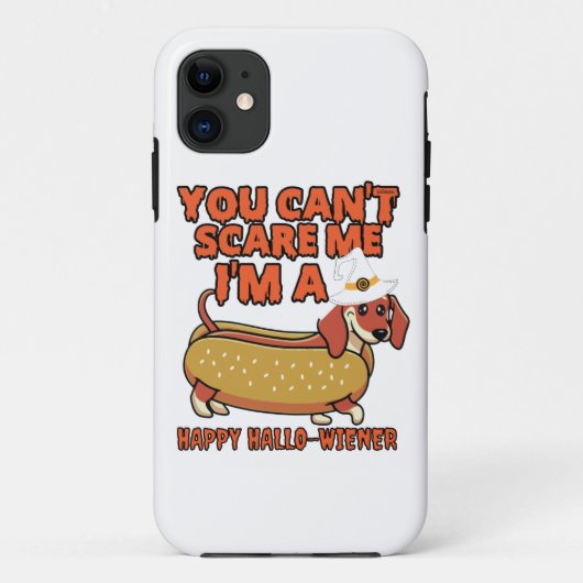 JE KUNT ME NIET SCHAREN, IK BEN EEN HAPPY HALLOWIE Case-Mate iPhone CASE (Achterkant)