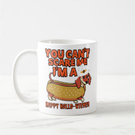 JE KUNT ME NIET SCHAREN, IK BEN EEN HAPPY HALLOWIE KOFFIEMOK