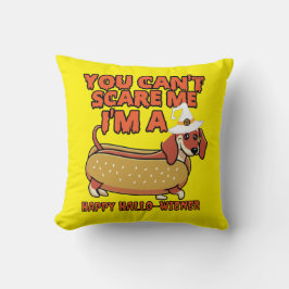 JE KUNT ME NIET SCHAREN, IK BEN EEN HAPPY HALLOWIE KUSSEN