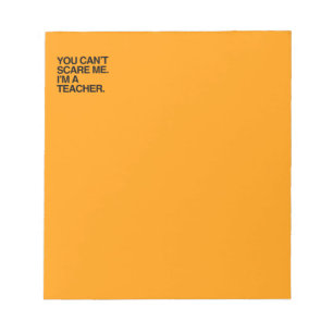 JE KUNT ME NIET SCHAREN, IK BEN EEN LERER - Hallow Notitieblok