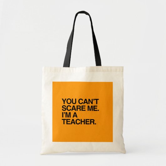 JE KUNT ME NIET SCHAREN, IK BEN EEN LERER - Hallow Tote Bag (Voorkant)
