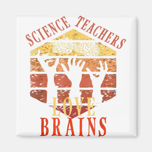 Je kunt me niet schelen, grappige leraar Halloween Magneet (Voorkant)