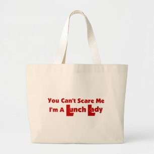 Je kunt me niet schelen grote tote bag