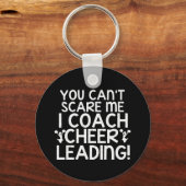 Je kunt me niet schelen, ik coach Cheerlead. Sleutelhanger (Voorkant)