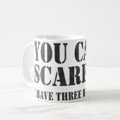 Je kunt me niet schelen koffiemok (Voorkant links)