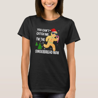 Je Kunt Me Niet Vangen Ik Ben De Kerststol Kerst-P T-shirt