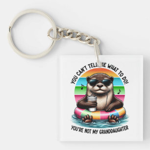 Je Kunt Me Niet Vertellen Wat Ik Moet Doen Grappig Sleutelhanger