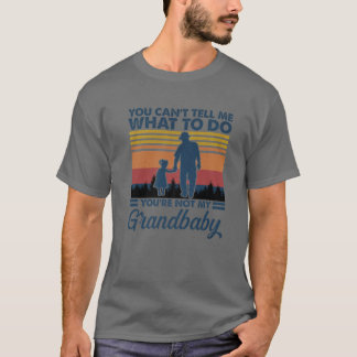 Je kunt me niet vertellen wat ik moet doen... je b t-shirt