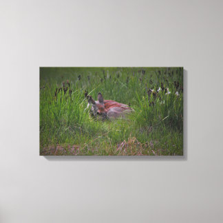 Je kunt me niet zien! canvas afdruk